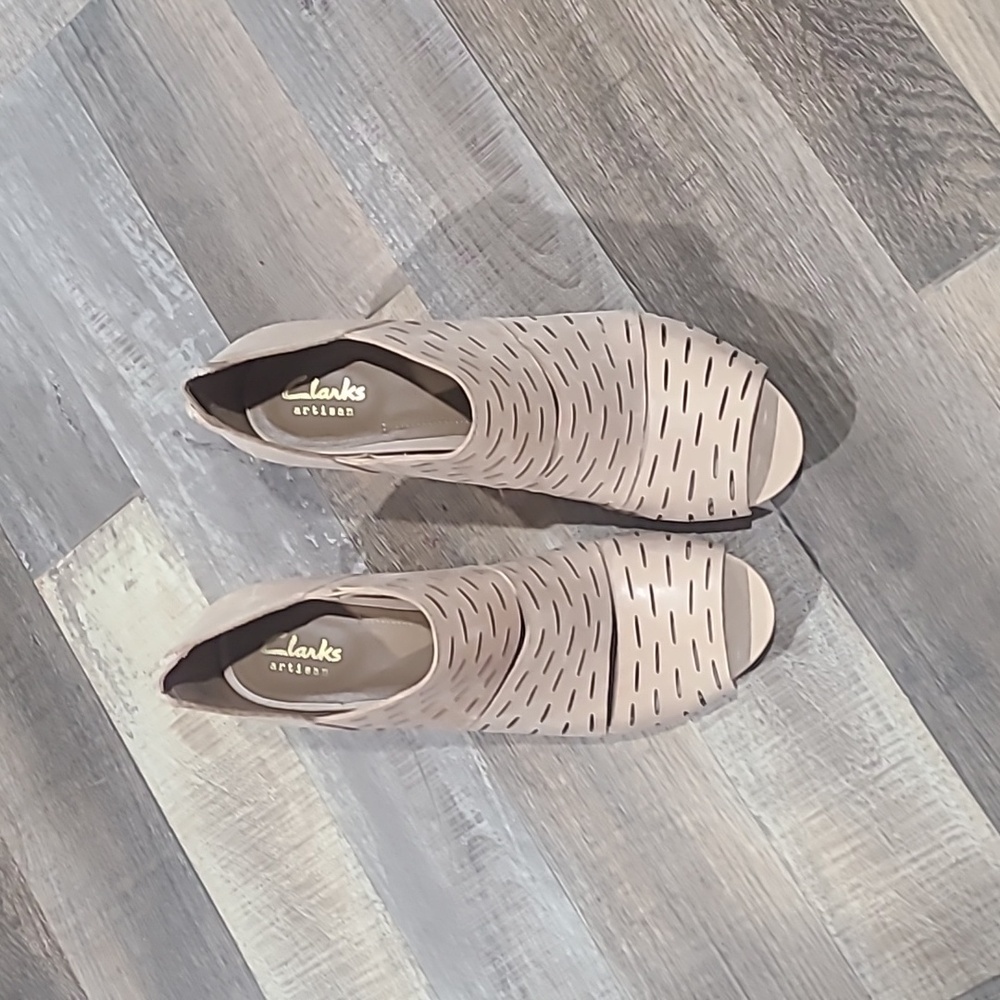 Clarks Artisan Heeled Booties